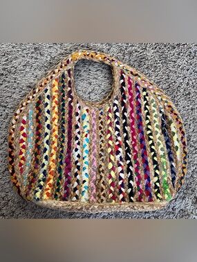Antik Kraft Jute Beach Summer Bag